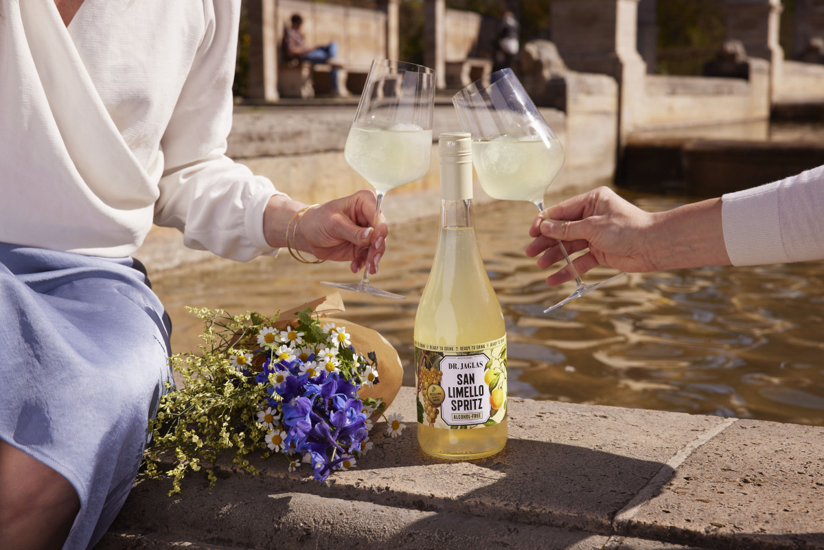 Alkoholfreie Limoncello Spritz