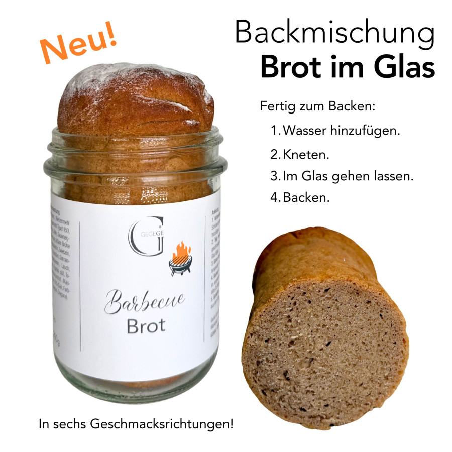 Brot im Glas