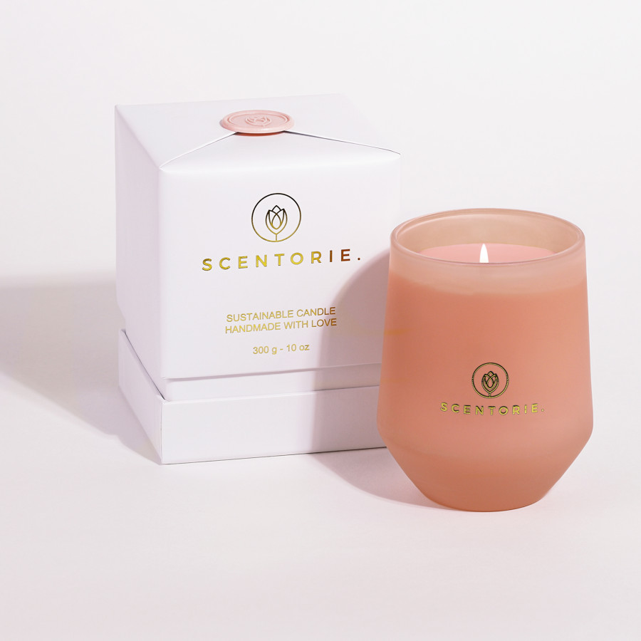 Audio-Kerze Rose Haven 300g/60h