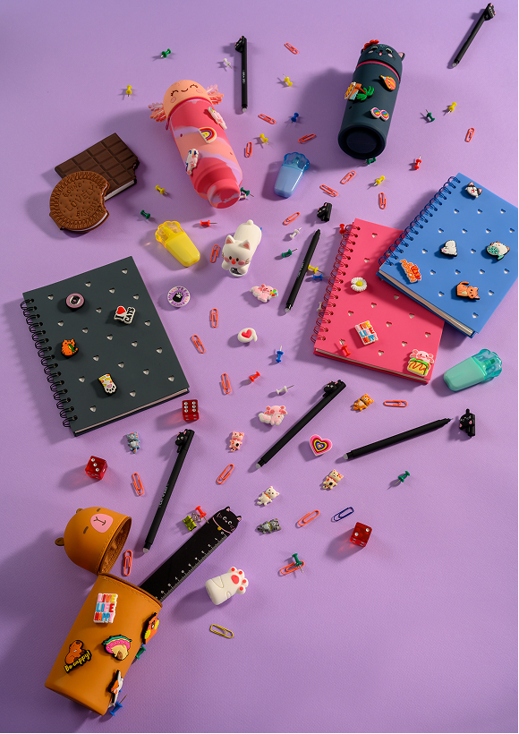 Pasteq Notizbuch Charms