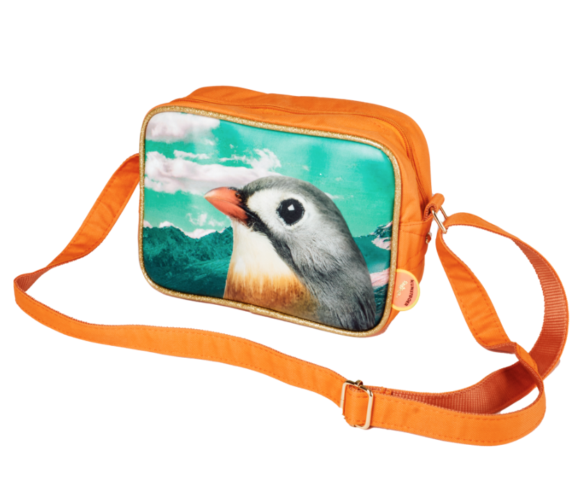 Small shoulder bag bird