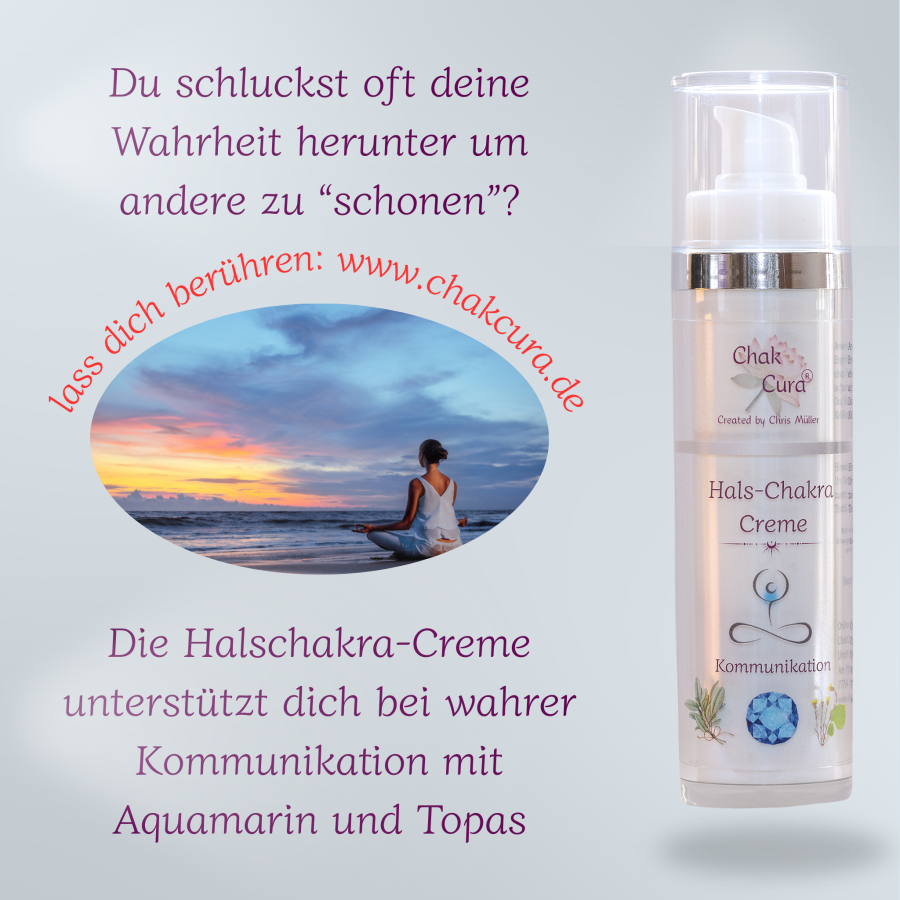 Hals-Chakra-Creme