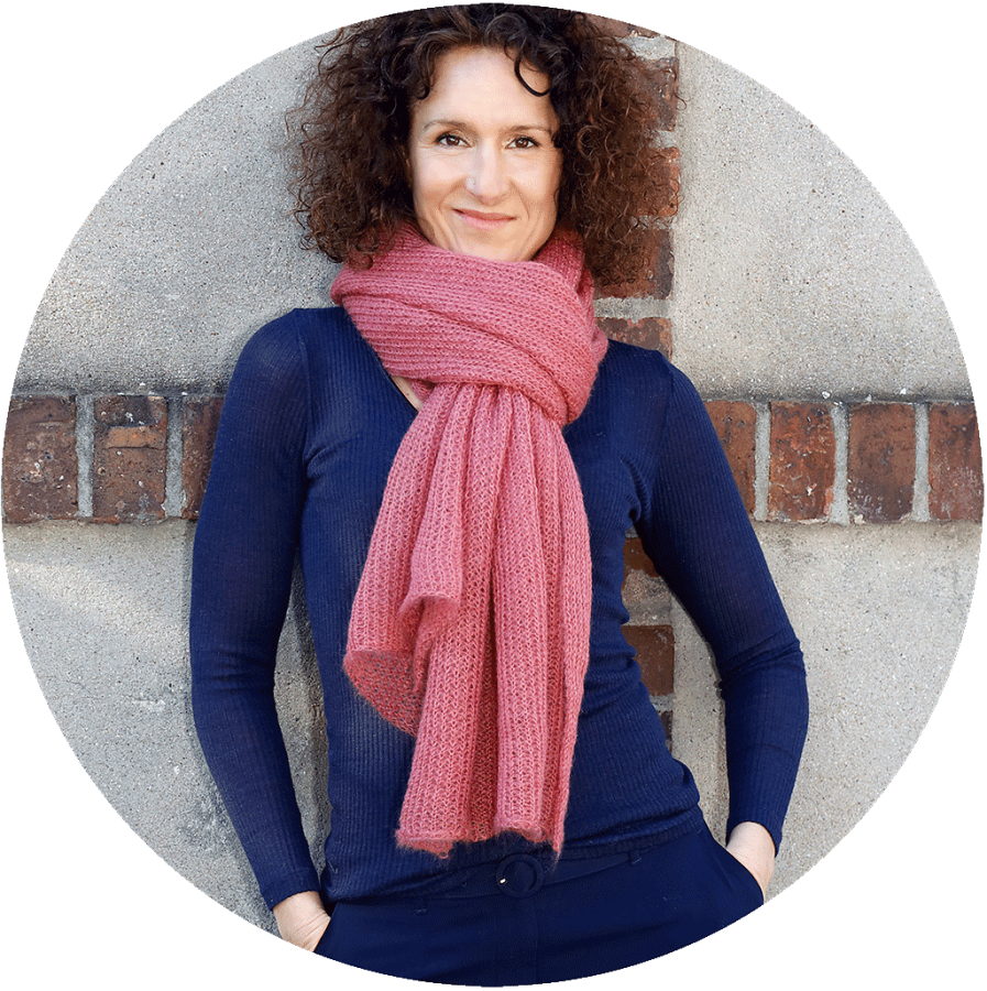 Stola in feinem Lace - Muster